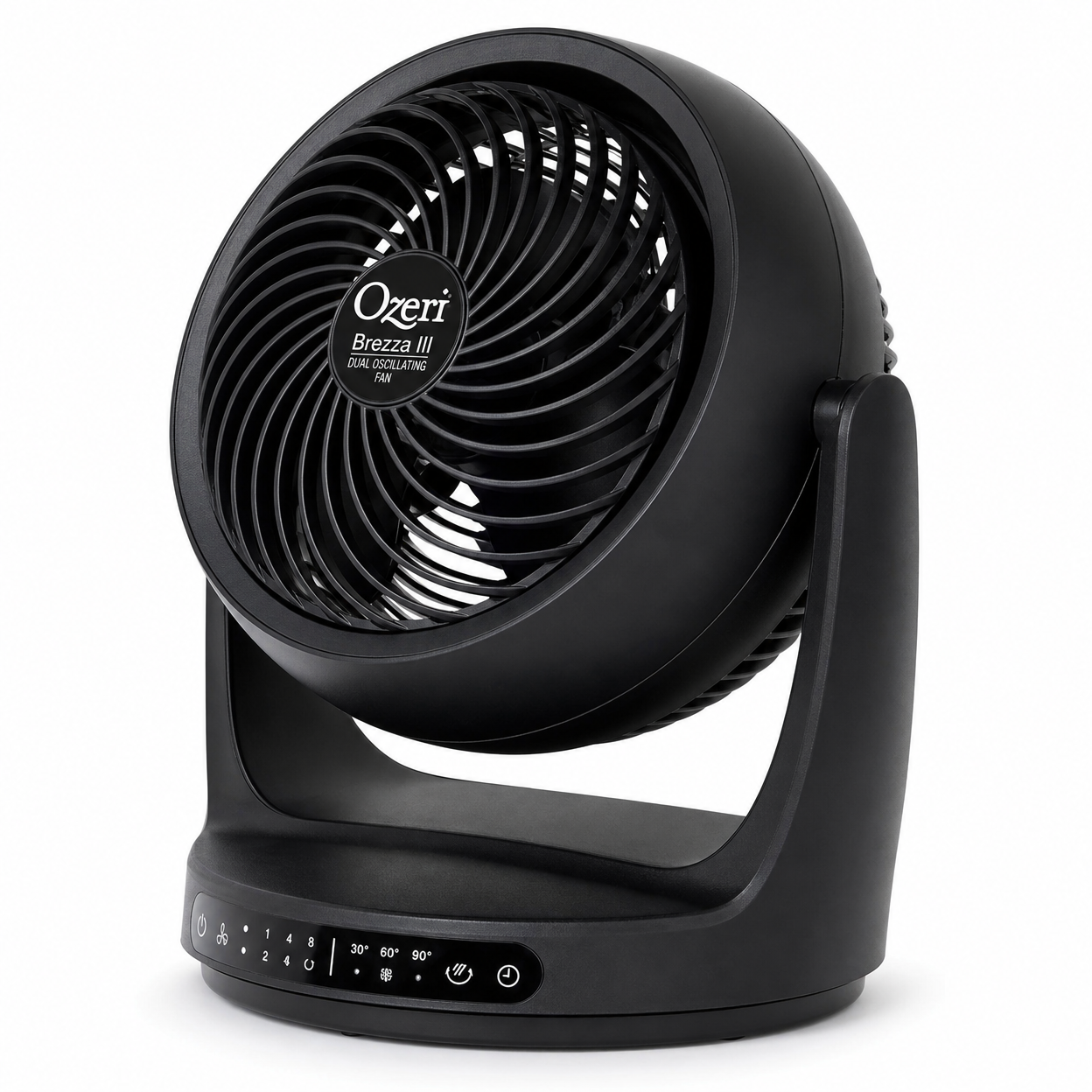 Ozeri Brezza III Dual Oscillating High Velocity Fan