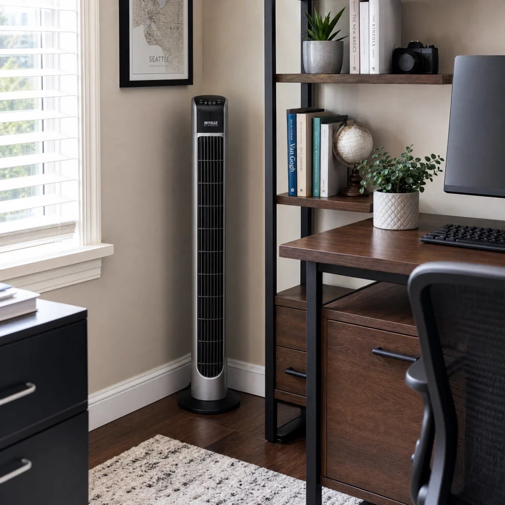 Seville Classics UltraSlimline 40-Inch Tower Fan