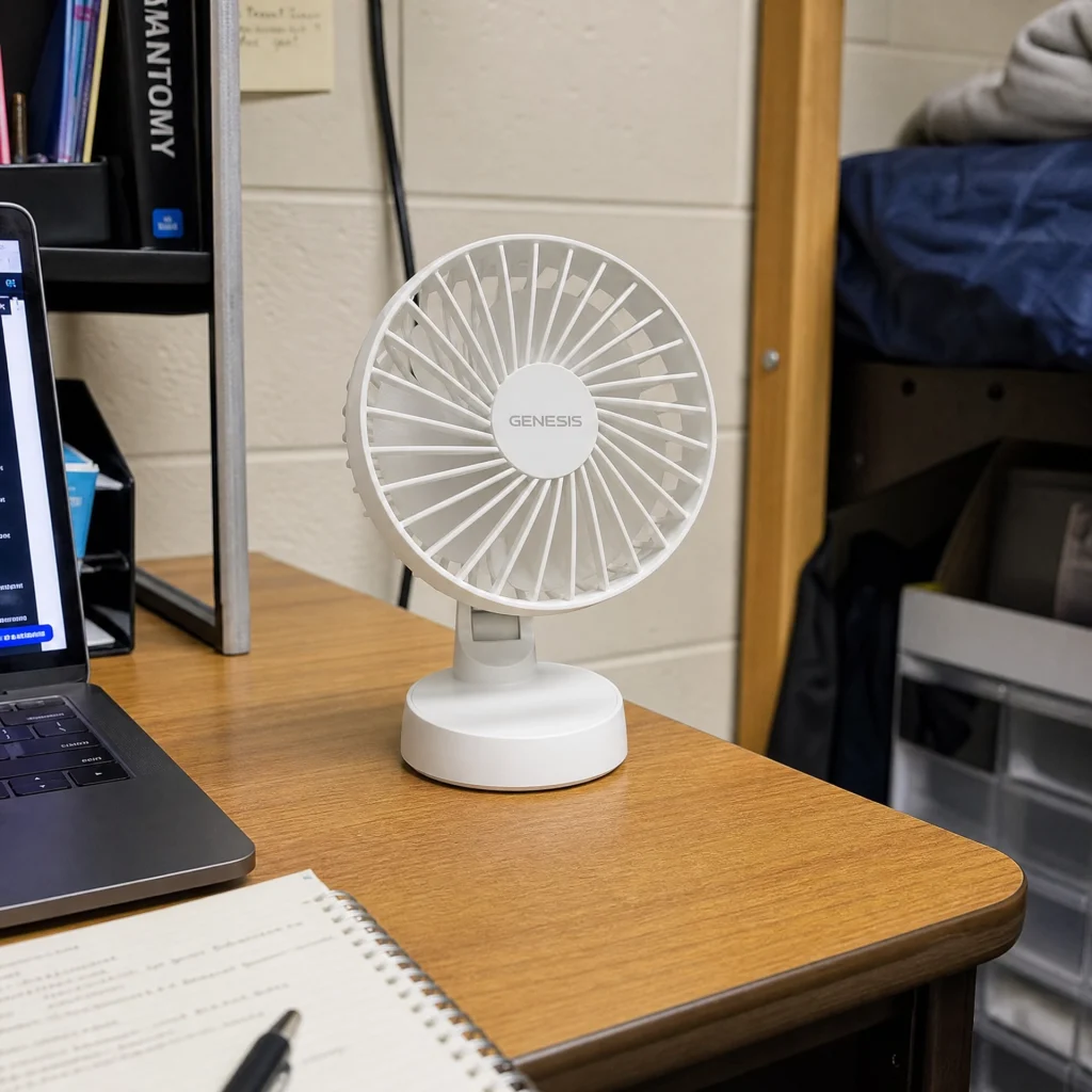 Genesis 6-Inch Personal Table Top Fan