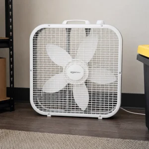 AmazonBasics 3-Speed Box Fan 20-Inch