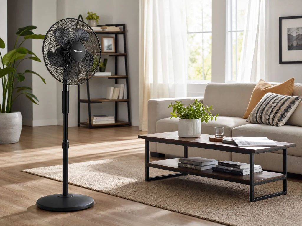 Pelonis PFS40D6ABB Pedestal Fan 16-Inch