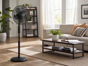 Pelonis PFS40D6ABB Pedestal Fan 16-Inch