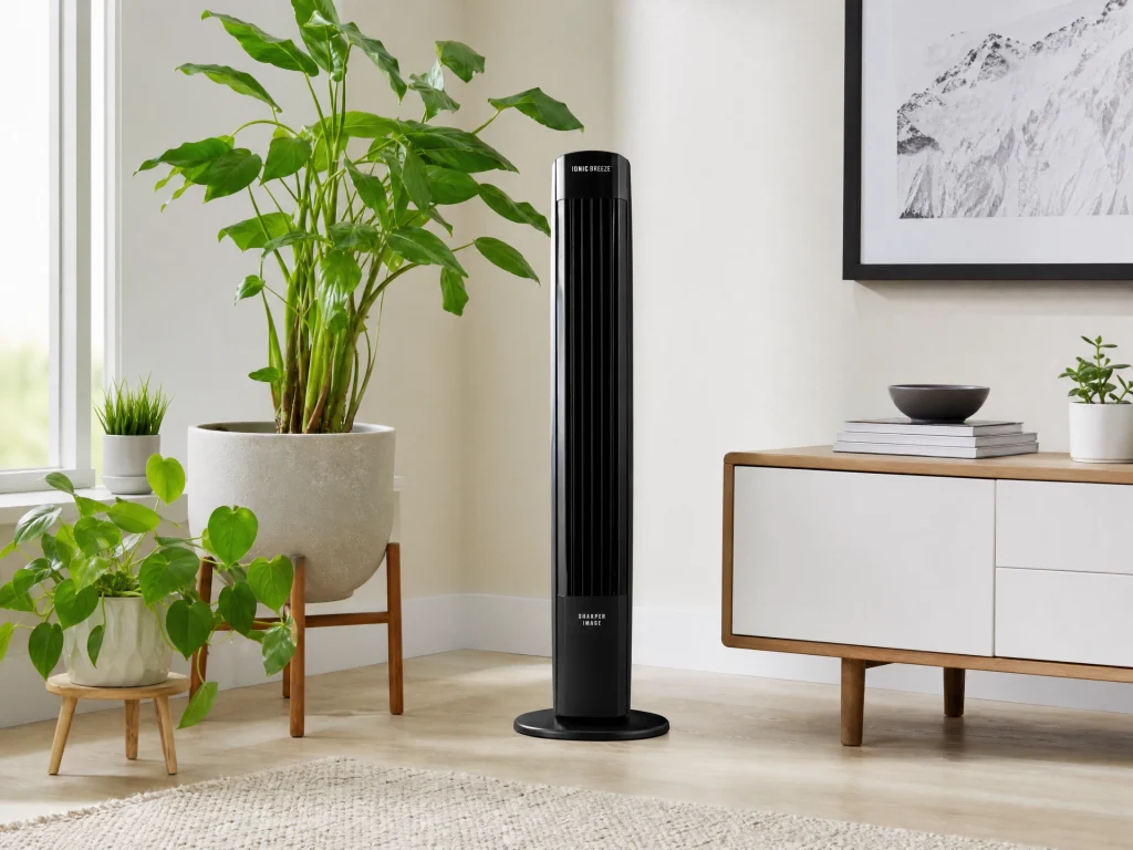 Sharper Image SBF-1006 Ionic Breeze Tower Fan
